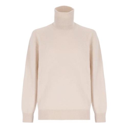 Merino wollen coltrui Laneus , Beige , Heren