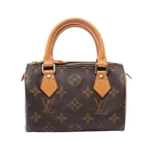 Pre-owned Canvas louis-vuitton-bags Louis Vuitton Vintage , Brown , Da...