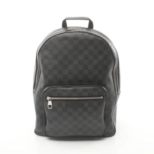 Pre-owned Leather louis-vuitton-bags Louis Vuitton Vintage , Black , D...