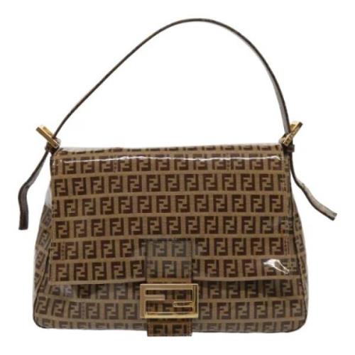 Pre-owned Canvas fendi-bags Fendi Vintage , Brown , Dames