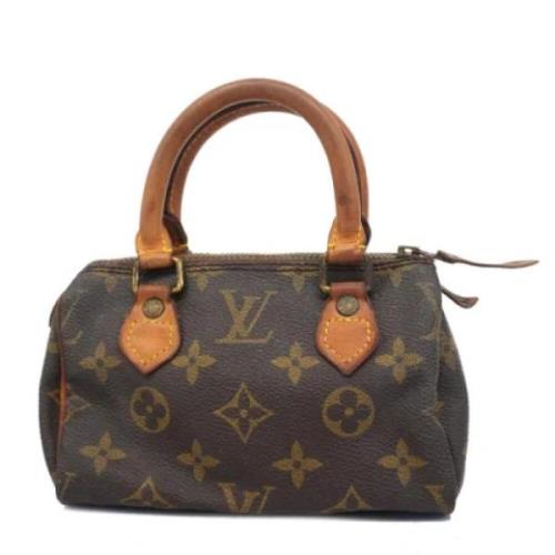 Pre-owned Fabric louis-vuitton-bags Louis Vuitton Vintage , Brown , Da...