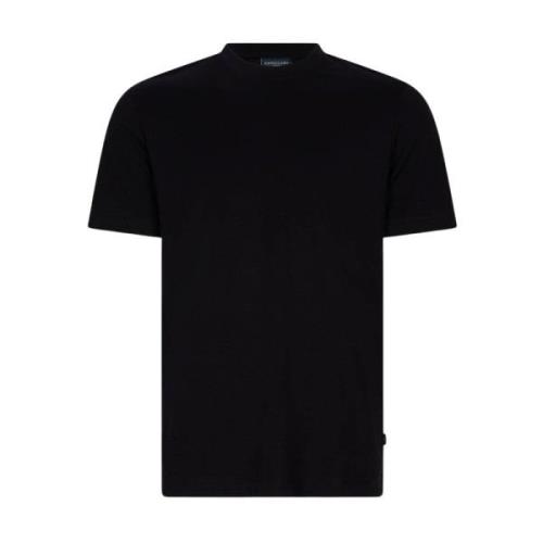 Korte Mouw Tee Novellio Stijl Cavallaro , Black , Heren