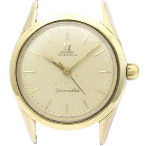 Pre-owned Yellow Gold watches Omega Vintage , Gray , Heren