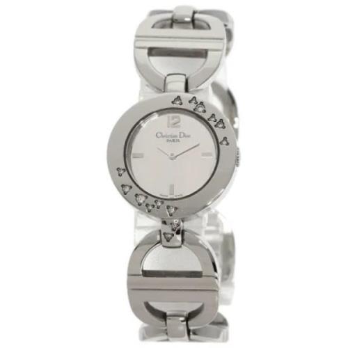 Pre-owned Stainless Steel watches Dior Vintage , Gray , Dames