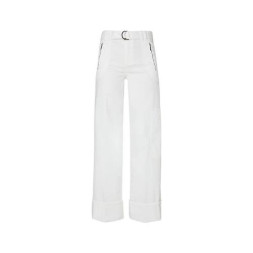 Stijlvolle Broek voor Vrouwen Liu Jo , White , Dames