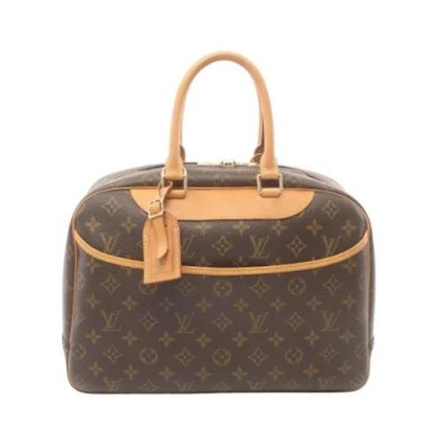 Pre-owned Leather louis-vuitton-bags Louis Vuitton Vintage , Brown , D...