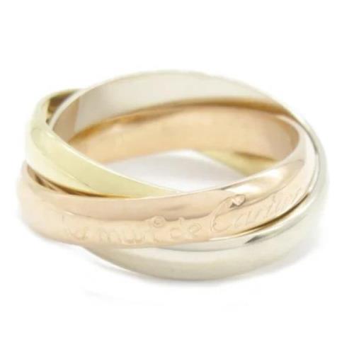 Pre-owned Yellow Gold rings Cartier Vintage , Yellow , Dames