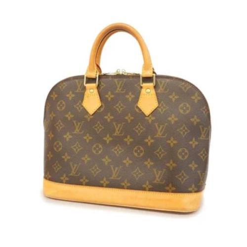 Pre-owned Fabric louis-vuitton-bags Louis Vuitton Vintage , Brown , Da...