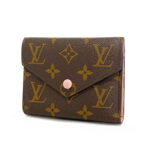 Pre-owned Fabric wallets Louis Vuitton Vintage , Brown , Dames