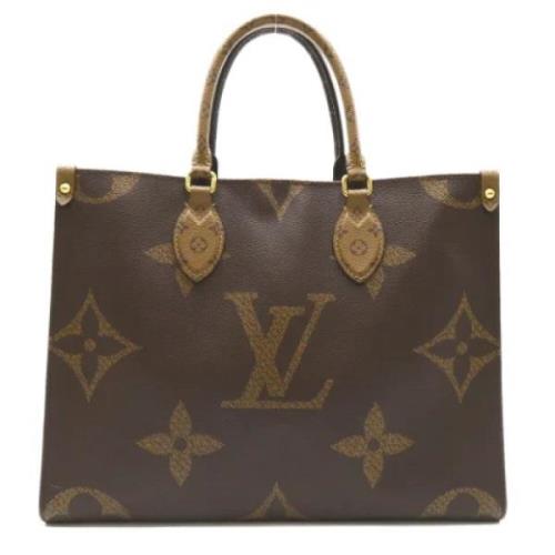 Pre-owned Coated canvas louis-vuitton-bags Louis Vuitton Vintage , Bro...