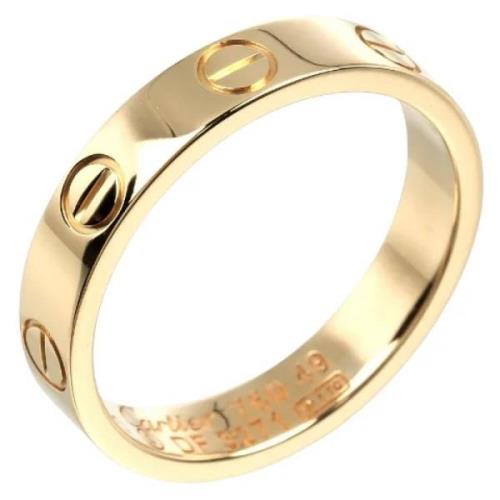 Pre-owned Yellow Gold rings Cartier Vintage , Yellow , Dames