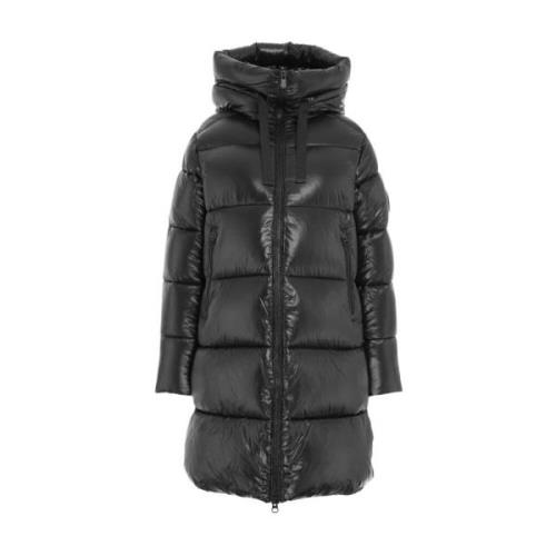 Zwarte Aw23 Dames Donsjas Save The Duck , Black , Dames