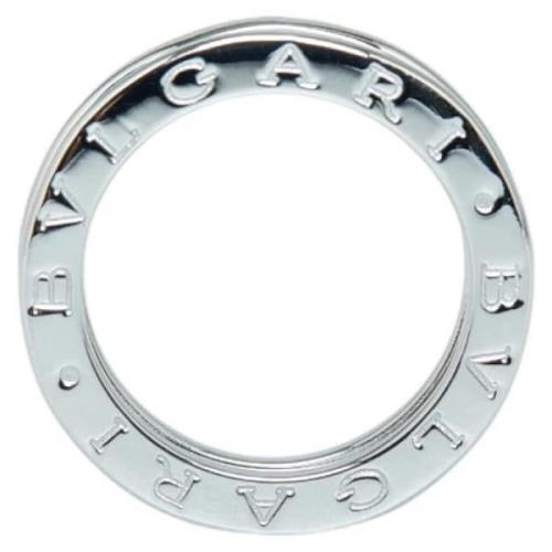 Pre-owned Silver rings Bvlgari Vintage , Gray , Dames