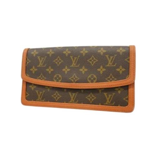 Pre-owned Fabric louis-vuitton-bags Louis Vuitton Vintage , Brown , Da...