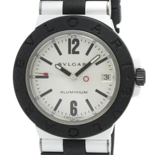 Pre-owned Rubber watches Bvlgari Vintage , Gray , Dames