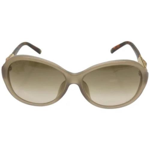 Pre-owned Glass sunglasses Gucci Vintage , Brown , Dames