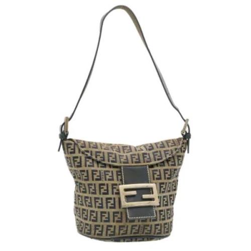 Pre-owned Canvas fendi-bags Fendi Vintage , Brown , Dames