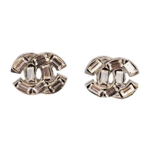 Pre-owned Metal chanel-jewelry Chanel Vintage , Gray , Dames