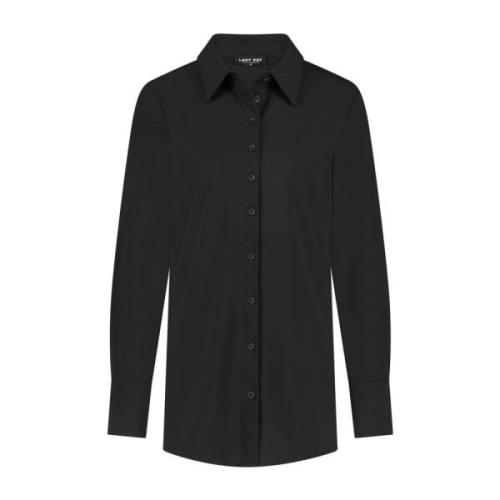 Zwarte Brooklyn Blouse met Kraag Lady Day , Black , Dames