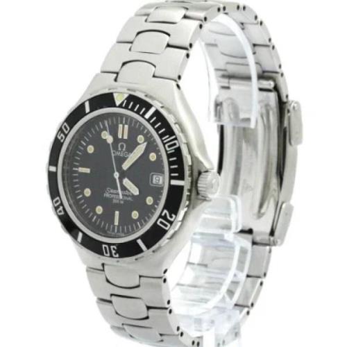 Pre-owned Stainless Steel watches Omega Vintage , Black , Heren