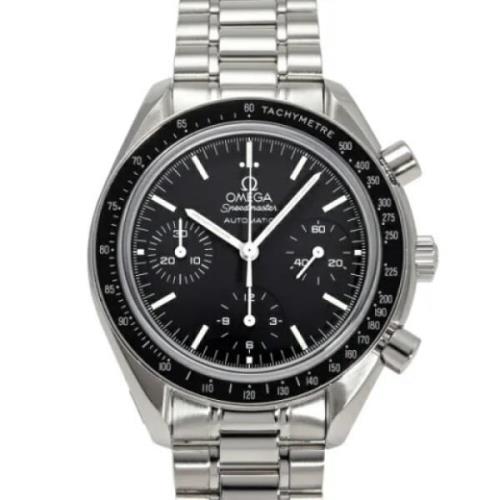 Pre-owned Stainless Steel watches Omega Vintage , Black , Heren