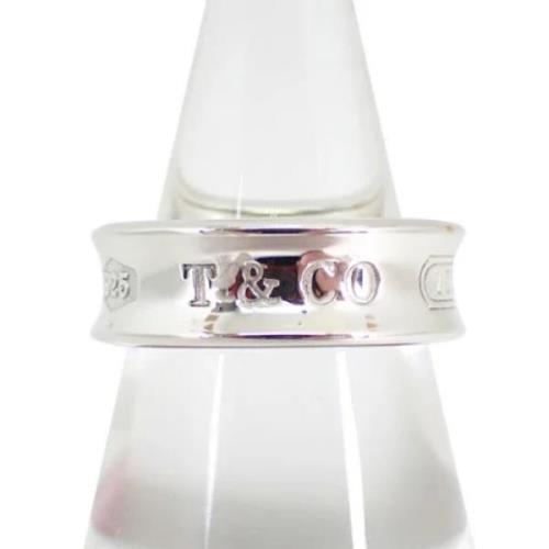 Pre-owned Silver rings Tiffany & Co. Pre-owned , Gray , Dames