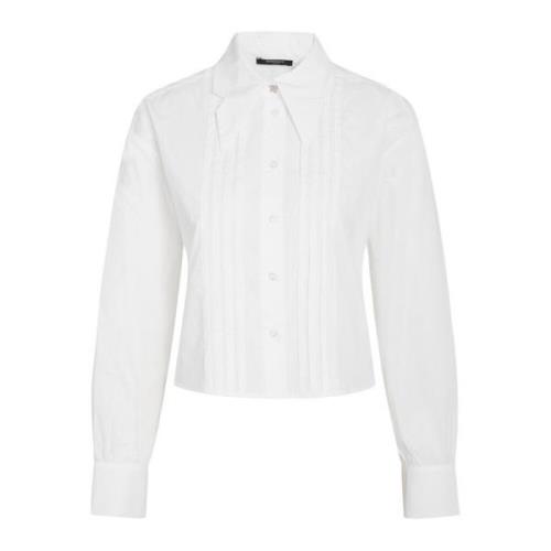 Stijlvol Cerastiumbbferuz Shirt Wit Bruuns Bazaar , White , Dames