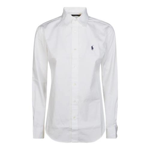 Logo Shirt voor Vrouwen Polo Ralph Lauren , White , Dames