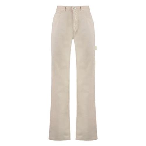 Cargo Broek met Zakken op Linkerbeen Isabel Marant , Beige , Dames