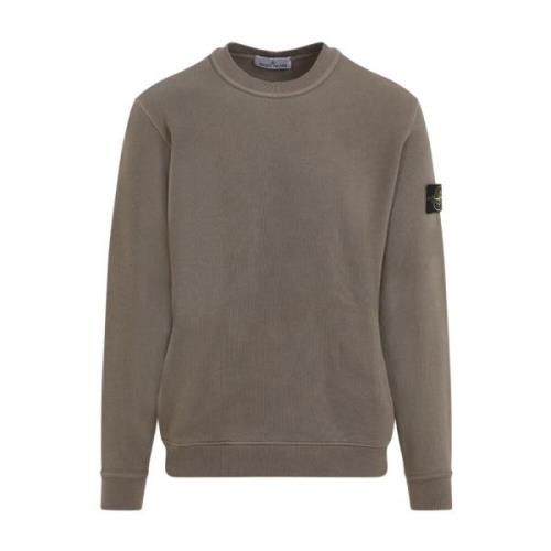 Bruine Sweatshirt Aw24 Herenmode Stone Island , Brown , Heren