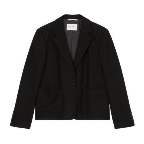 Blazer regular Marc O'Polo , Black , Dames