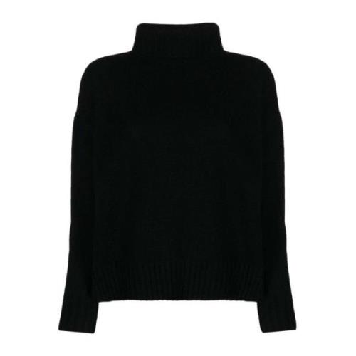 Cashmere Mix Gebreide Trui Max Mara , Black , Dames