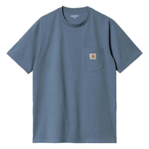 S/S Zak T-shirt Carhartt Wip , Blue , Heren