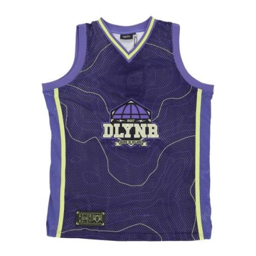 Blauw Basketbalstijl Mesh Tanktop Dolly Noire , Blue , Heren