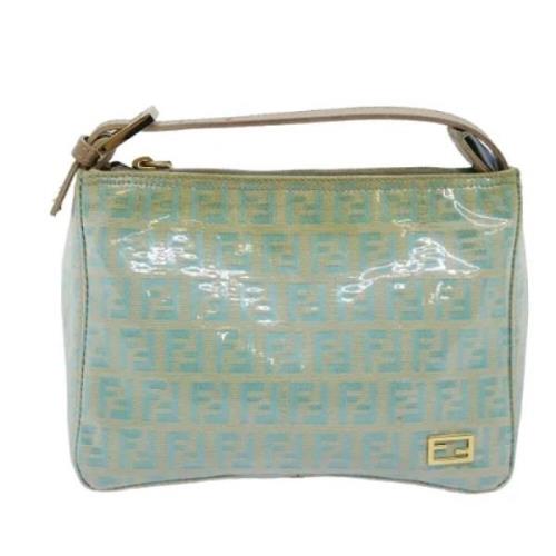 Pre-owned Canvas handbags Fendi Vintage , Blue , Dames