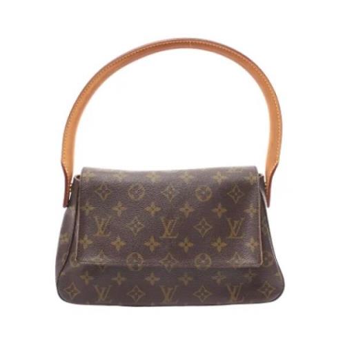 Pre-owned Canvas louis-vuitton-bags Louis Vuitton Vintage , Brown , Da...