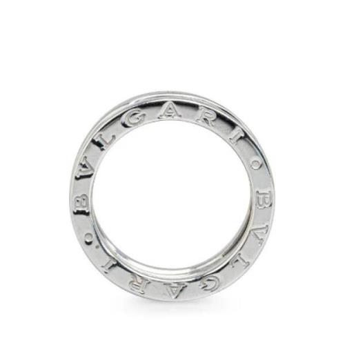 Pre-owned Silver rings Bvlgari Vintage , Gray , Dames