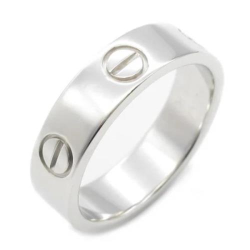 Pre-owned White Gold rings Cartier Vintage , Gray , Dames