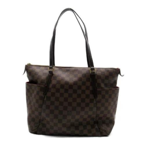 Pre-owned Canvas louis-vuitton-bags Louis Vuitton Vintage , Brown , Da...