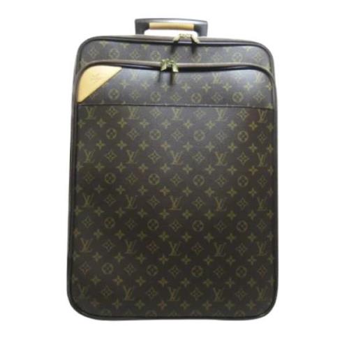 Pre-owned Canvas louis-vuitton-bags Louis Vuitton Vintage , Brown , Da...