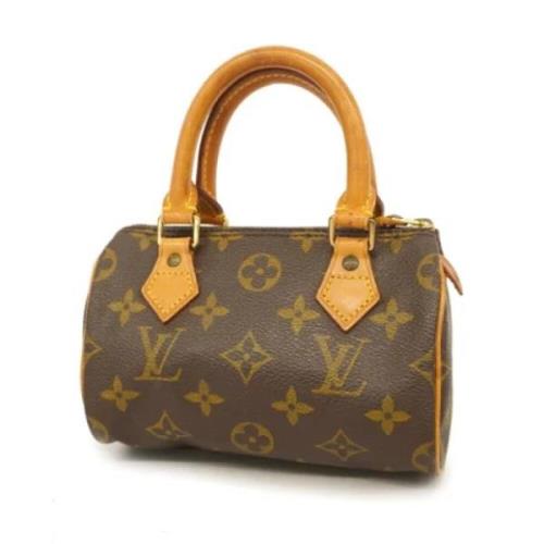 Pre-owned Fabric louis-vuitton-bags Louis Vuitton Vintage , Brown , Da...