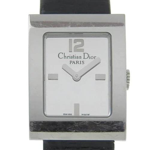 Pre-owned Stainless Steel watches Dior Vintage , Gray , Dames