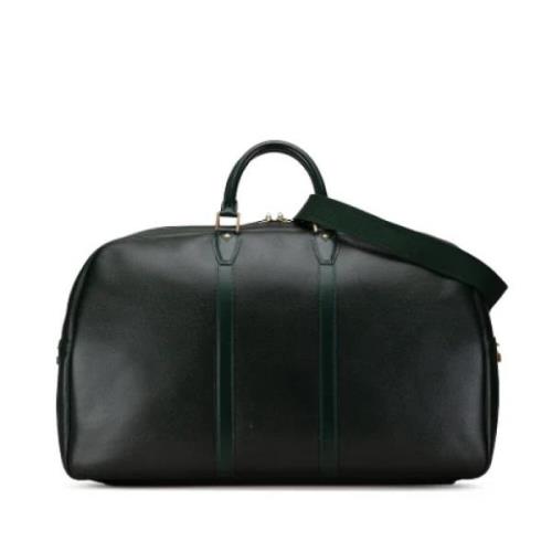 Pre-owned Leather louis-vuitton-bags Louis Vuitton Vintage , Green , D...