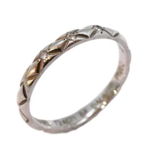 Pre-owned Platinum chanel-jewelry Chanel Vintage , Gray , Dames