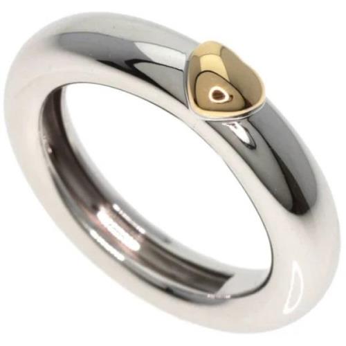 Pre-owned White Gold rings Tiffany & Co. Pre-owned , Gray , Dames