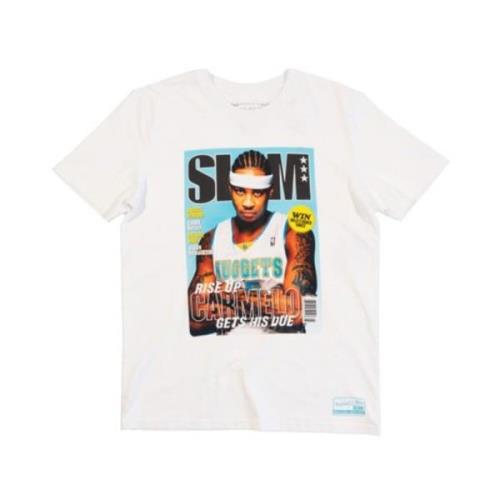 NBA Slam Tee Mitchell & Ness , White , Heren