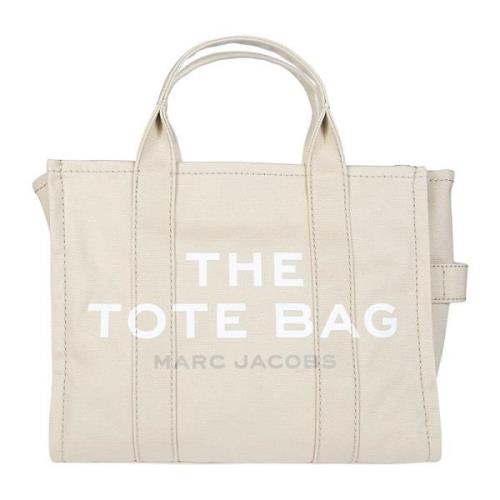 Stoffen Shopper Tas Marc Jacobs , Beige , Dames