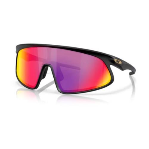 Mat Zwart Prizm Road Zonnebril Oakley , Black , Unisex