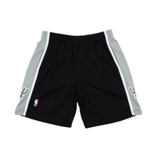 NBA Swingman Shorts San Antonio Spurs Mitchell & Ness , Black , Heren