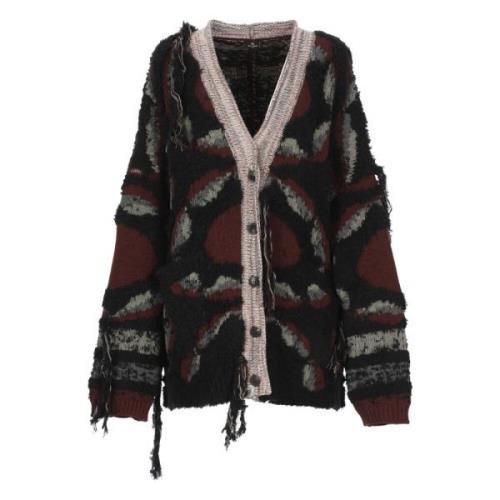 Multicolor Wol Vest met Zakken Etro , Multicolor , Dames